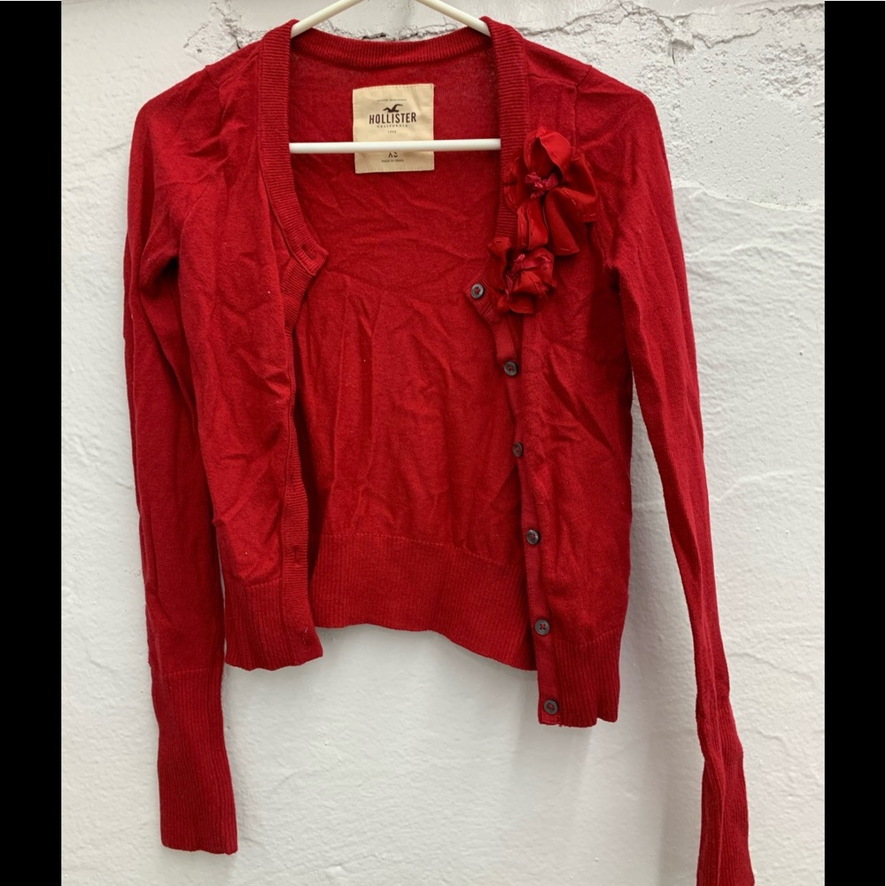 🔥5-$25 Hollister Cardigan sweater Sz XS